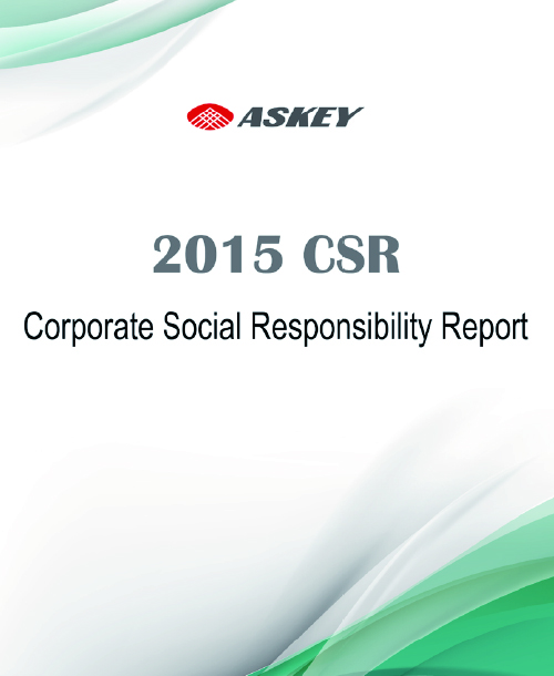 Corporate Social Responsibility Report 2015