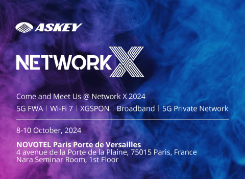 Explore Your Telecom Journey with Askey at Network X 2024