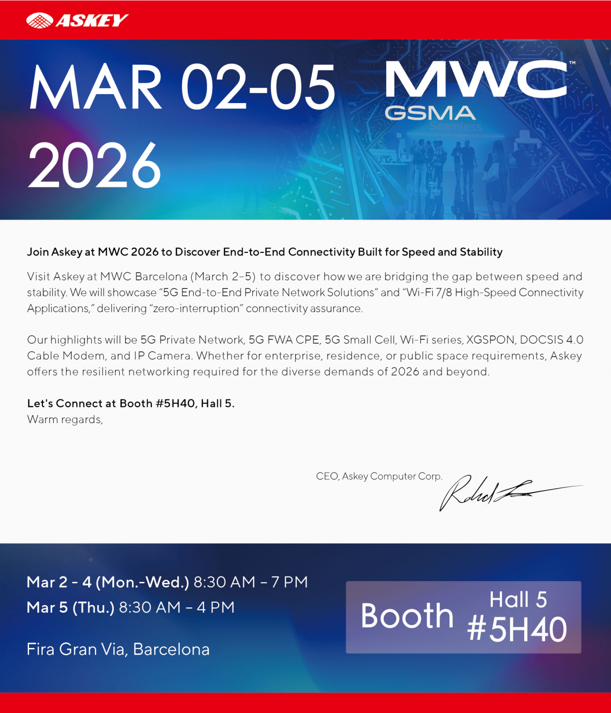 2026MWC_邀請函 2026MWC_邀請函